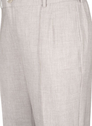 Melanzowe spodnie z gumka i guzikami, String, Packshot image number 2