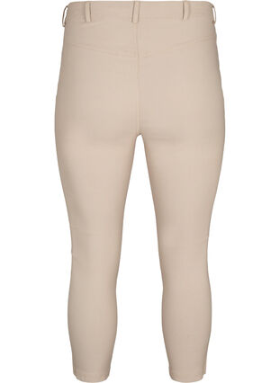 Dopasowane spodnie capri z mieszanki wiskozy, Pure Cashmere, Packshot image number 1