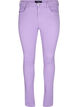 High waisted Amy jeans with super slim fit, Chalk Violet, Packshot image number 0