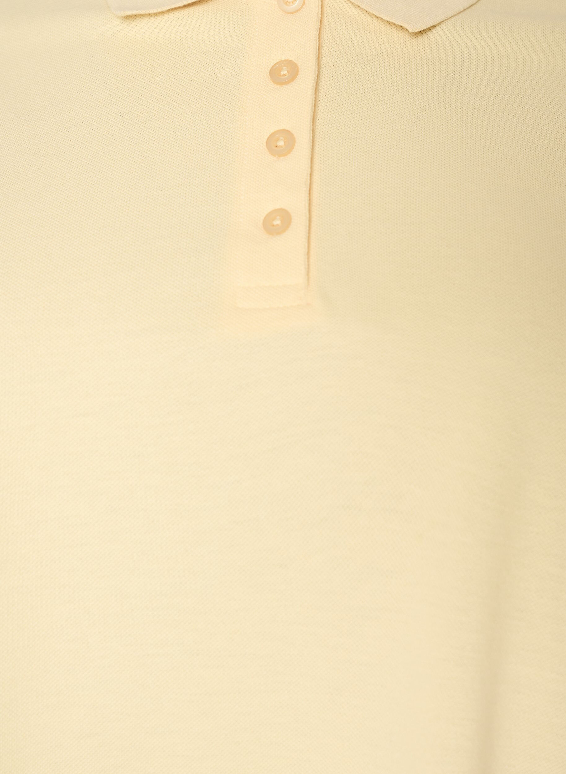 Zizzi Koszulka polo z kr&oacute;tkim rekawem, Ż&oacute;łty, Packshot image number 2