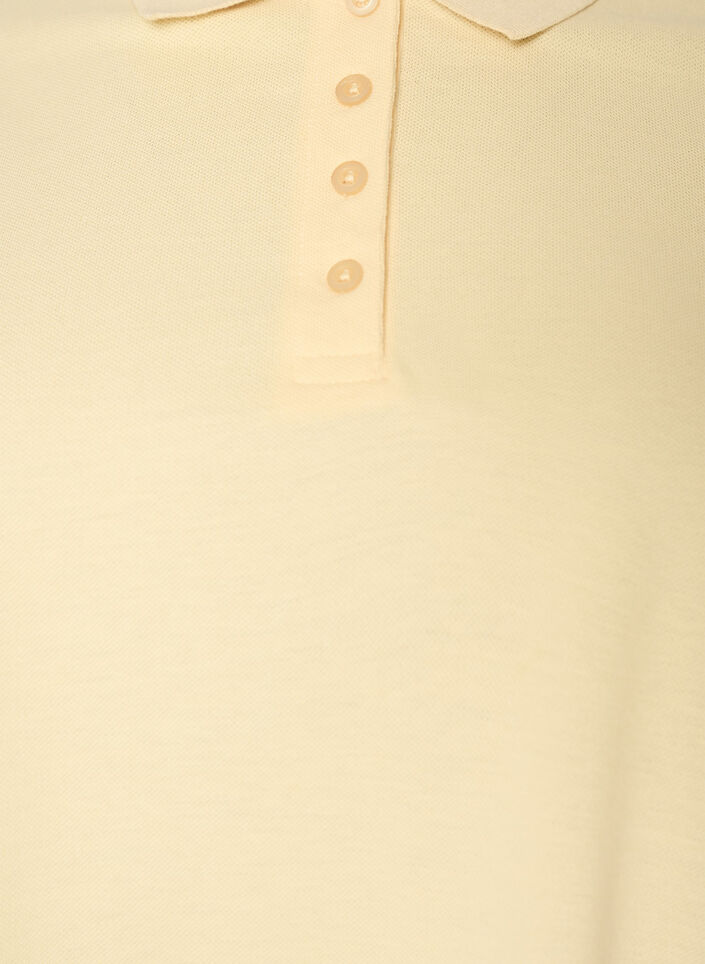 Koszulka polo z kr&oacute;tkim rekawem, Ż&oacute;łty, Packshot image number 2