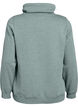 Bluza z wysokim kolnierzem i kieszeniami, Zielony, Packshot image number 1