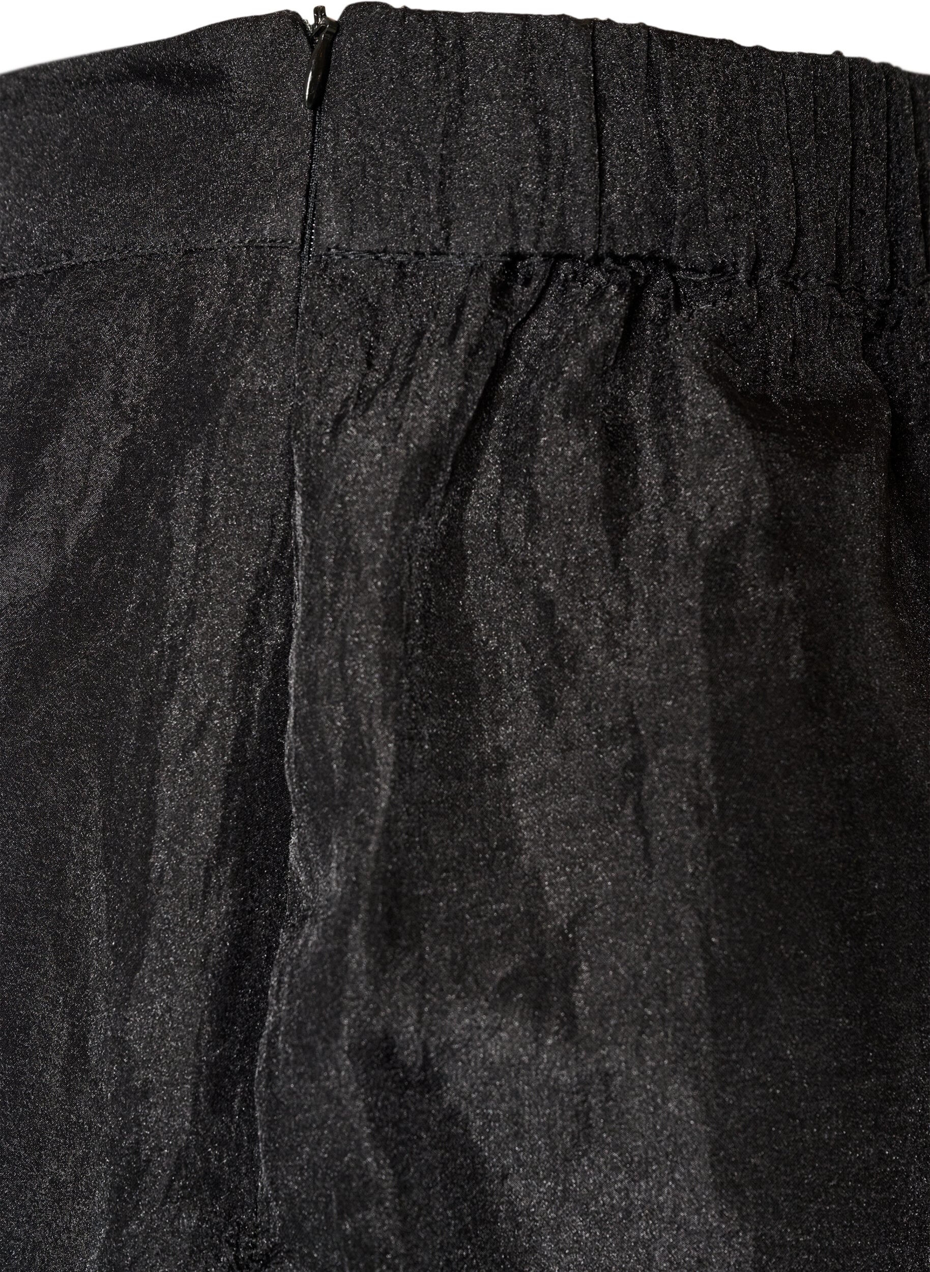 ZizziDluga sp&oacute;dnica w stylu organzy, Czarne, Packshot image number 4