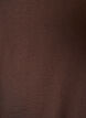 Wiskozowa bluzka z dekoltem w serek o balonowym kroju, Brązowy, Packshot image number 2