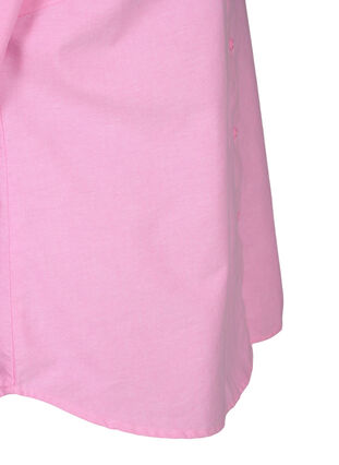 Bawelniana koszula z dlugim rekawem, Pink Frosting, Packshot image number 3