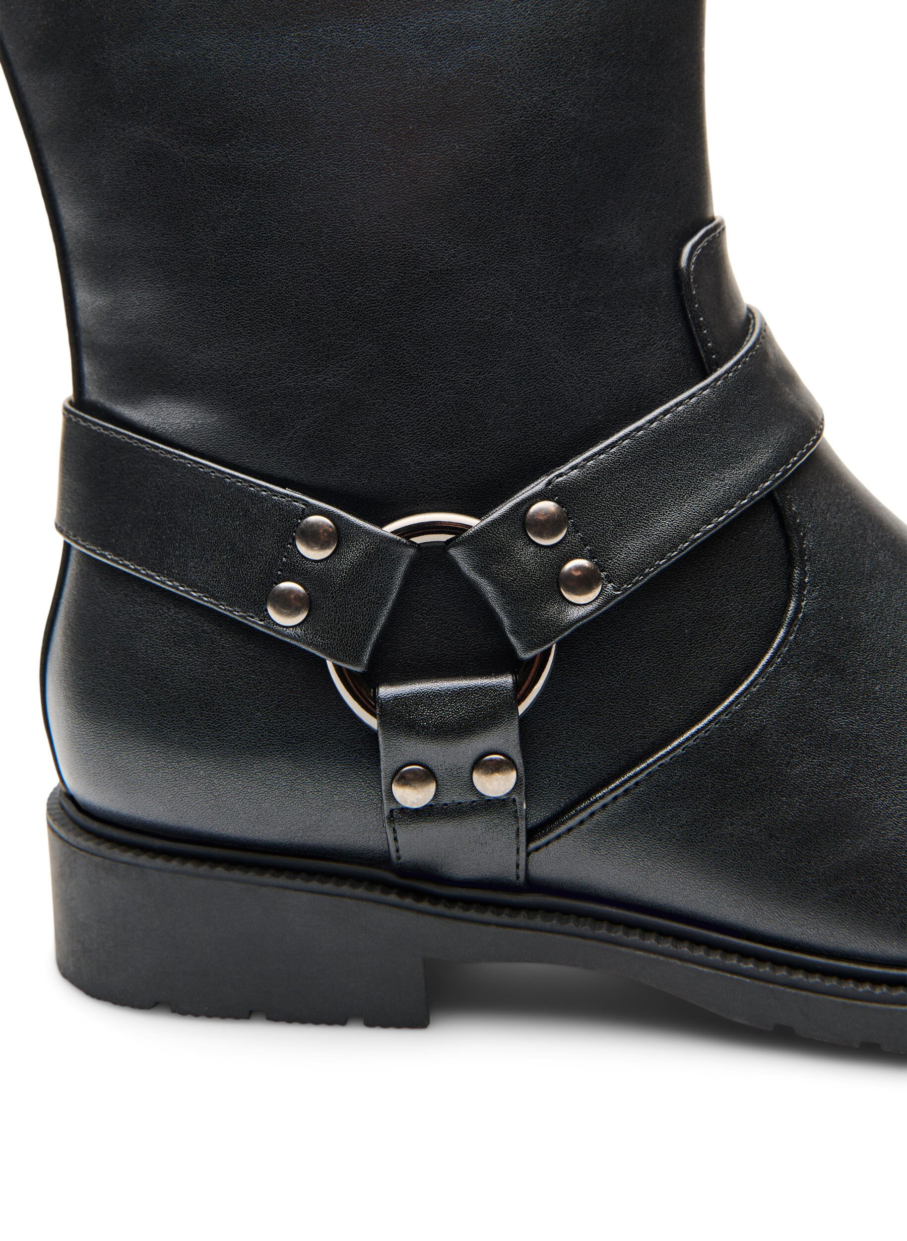ZizziNiskie buty motocyklowe, Czarne, Packshot image number 3