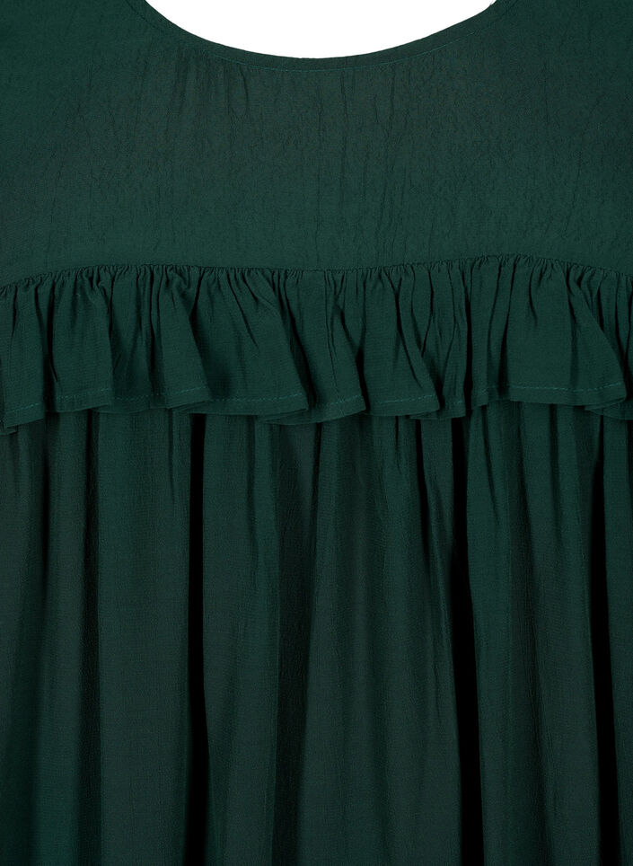 Wiskozowa tunika z falbanami, Scarab, Packshot image number 2