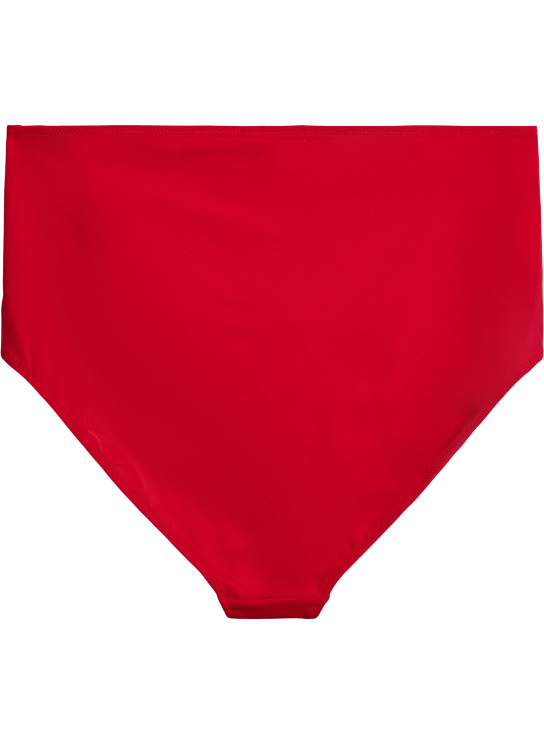 ZizziD&oacute;l bikini z wysoka talia, Czerwony, Packshot image number 1