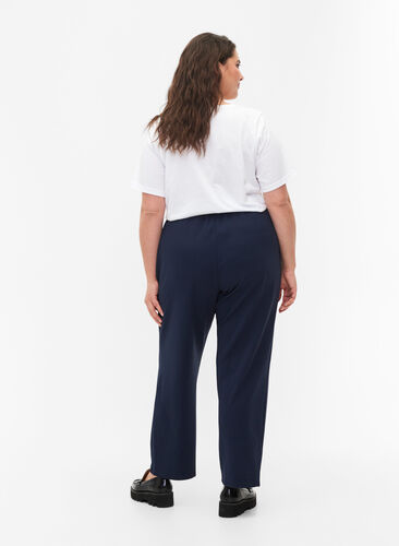 Flash - Spodnie o prostym kroju, Navy Blazer, Model image number 1
