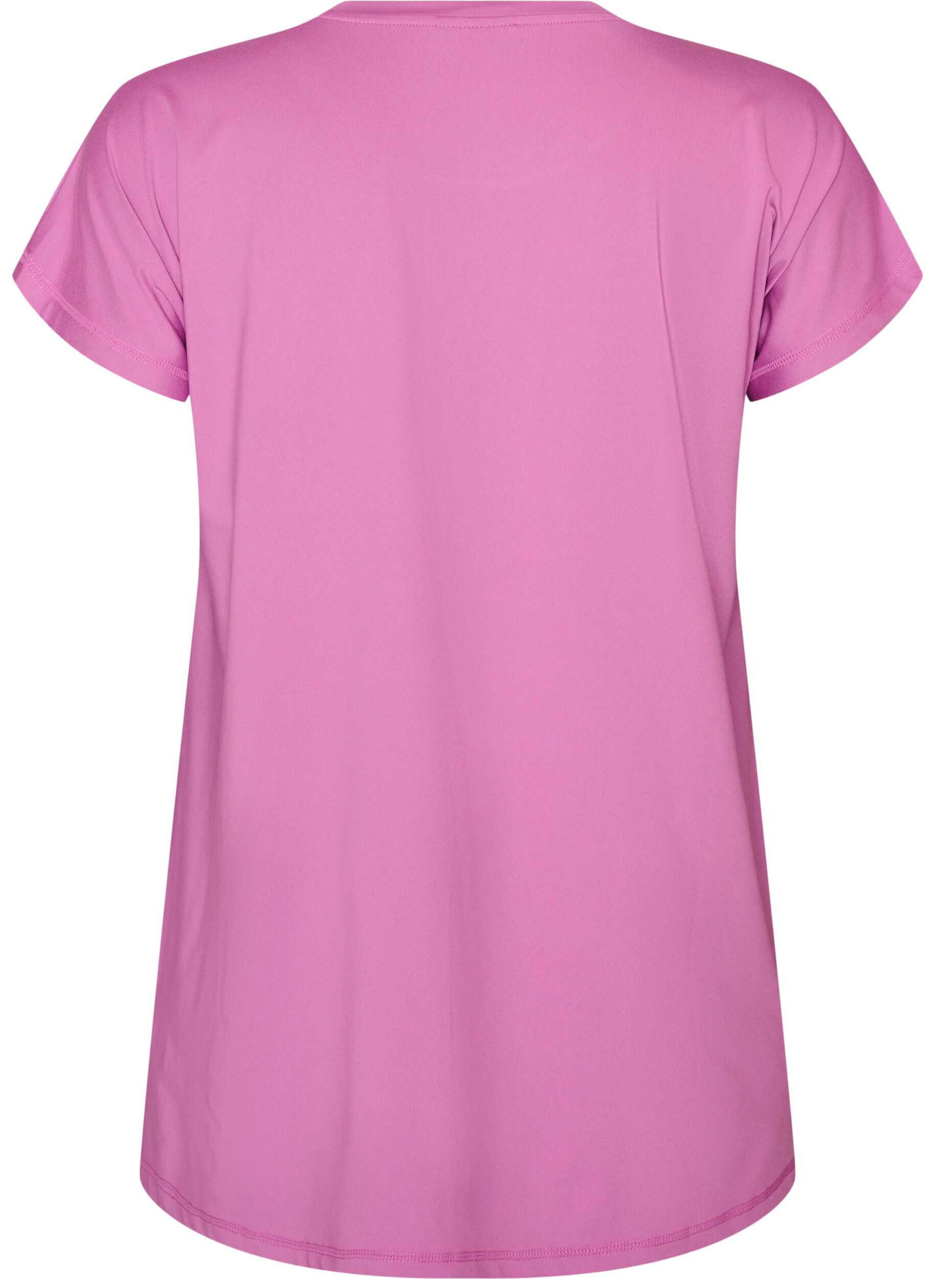 ZizziDluga koszulka treningowa, R&oacute;żowy, Packshot image number 1