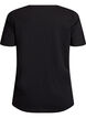 Koszulka z nadrukiem, Czarne, Packshot image number 1