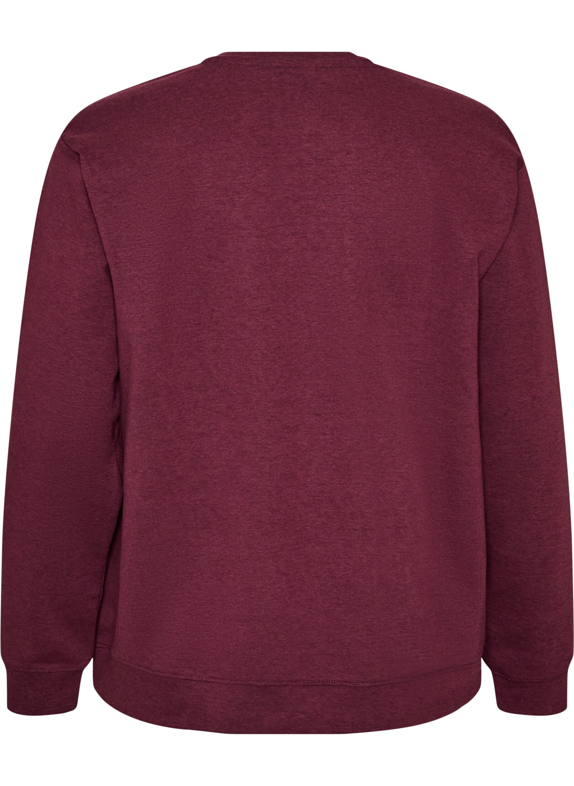 ZizziBluza z okraglym dekoltem, Czerwony, Packshot image number 1