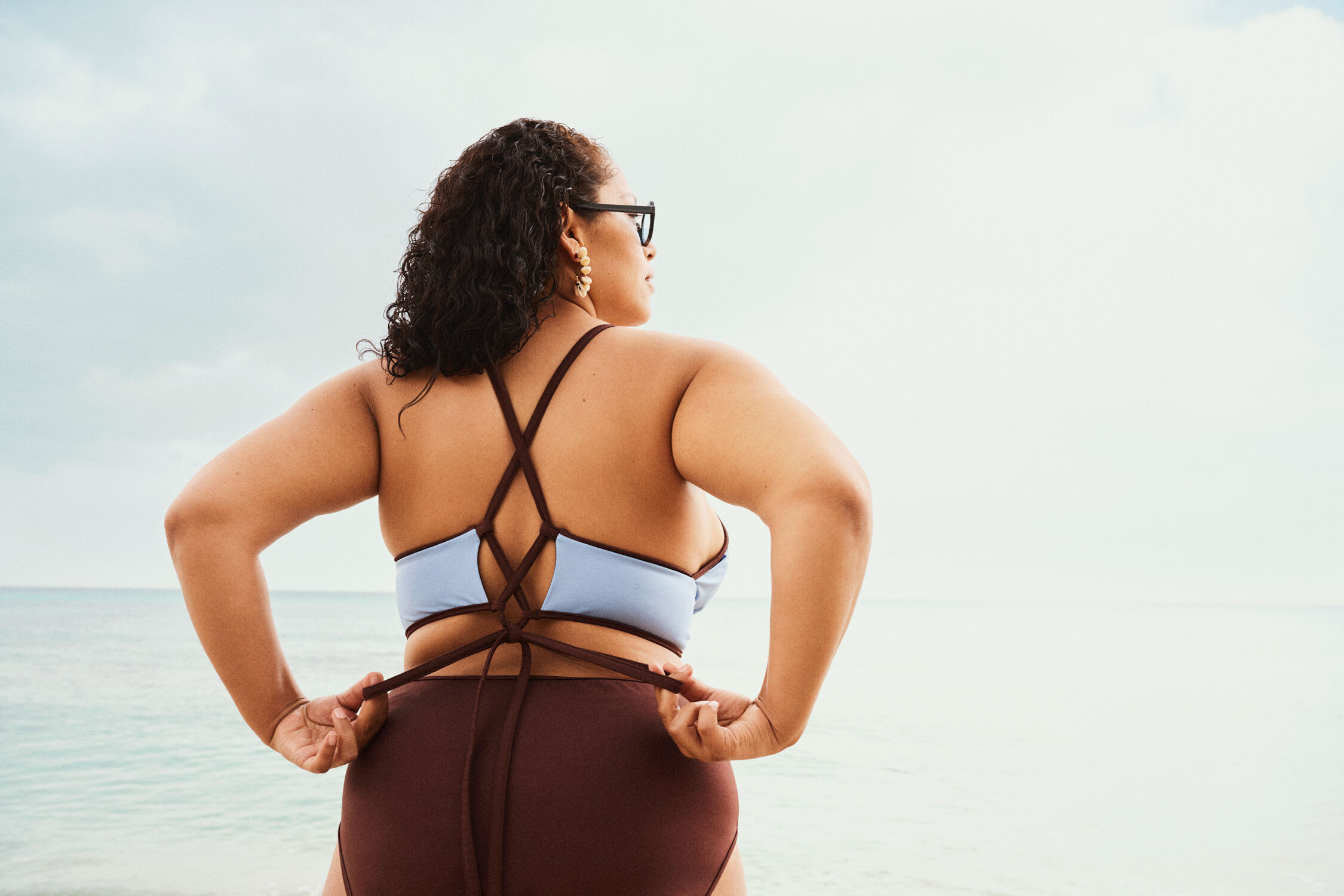 Zizzi Dwustronny kostium kąpielowy, , Model