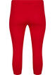 Legginsy 3/4 typu basic z wiskozy, Czerwony, Packshot image number 1