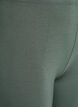Legginsy 3/4 typu basic z wiskozy, Zielony, Packshot image number 2
