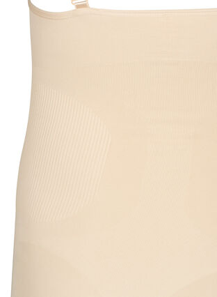 Sukienka modelujaca z cienkimi ramiaczkami, Nude, Packshot image number 3