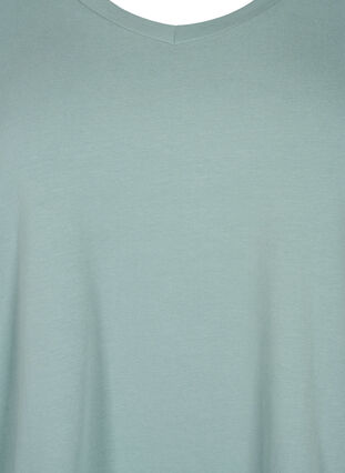 Podstawowa, gladka bawelniana koszulka, Chinois Green, Packshot image number 2
