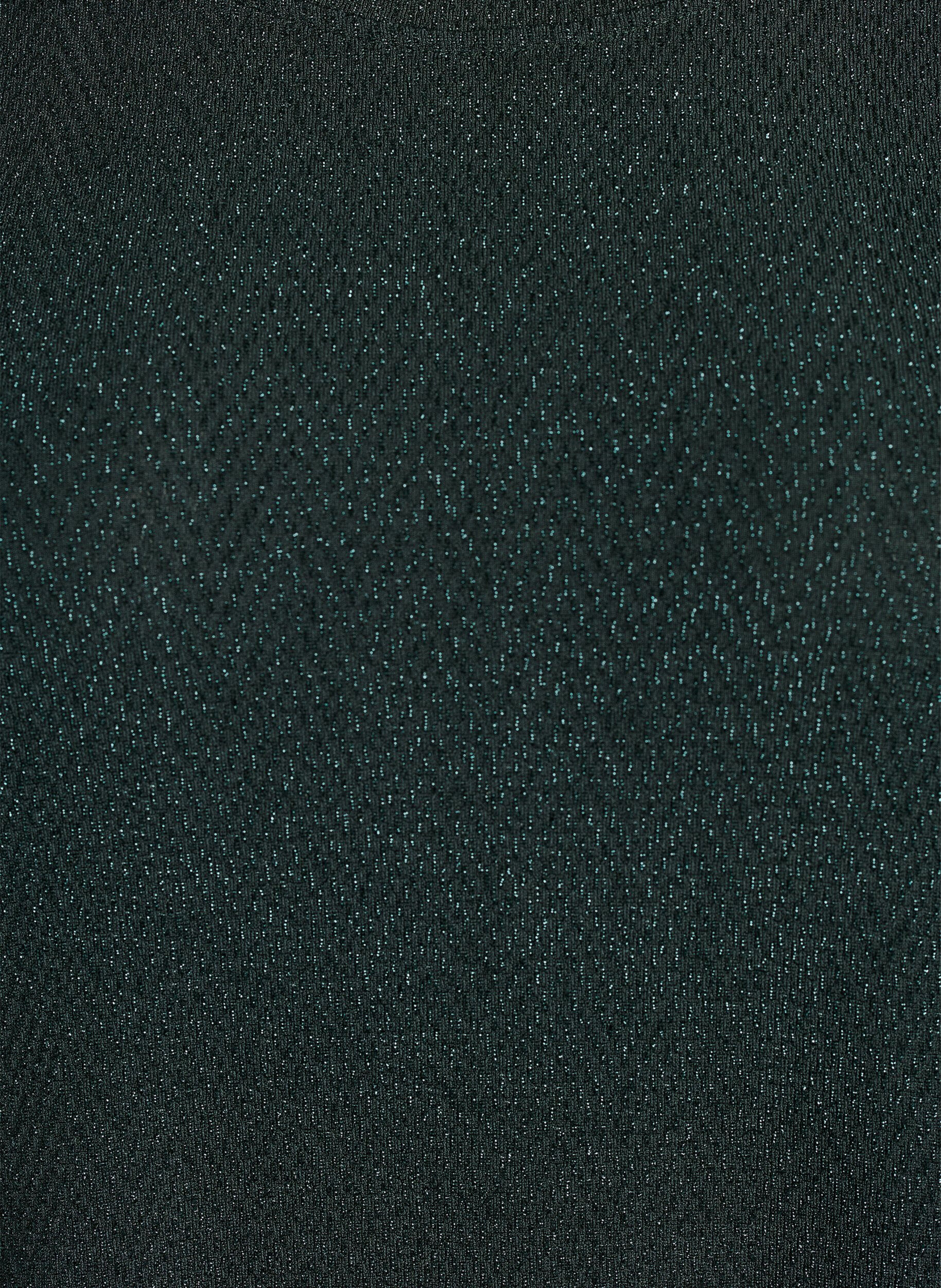 Zizzi Bluzka we wz&oacute;r jodelki z blyszczaca nitka, Zielony, Packshot image number 2