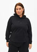 Bluza z kapturem, Black, Model image number 0