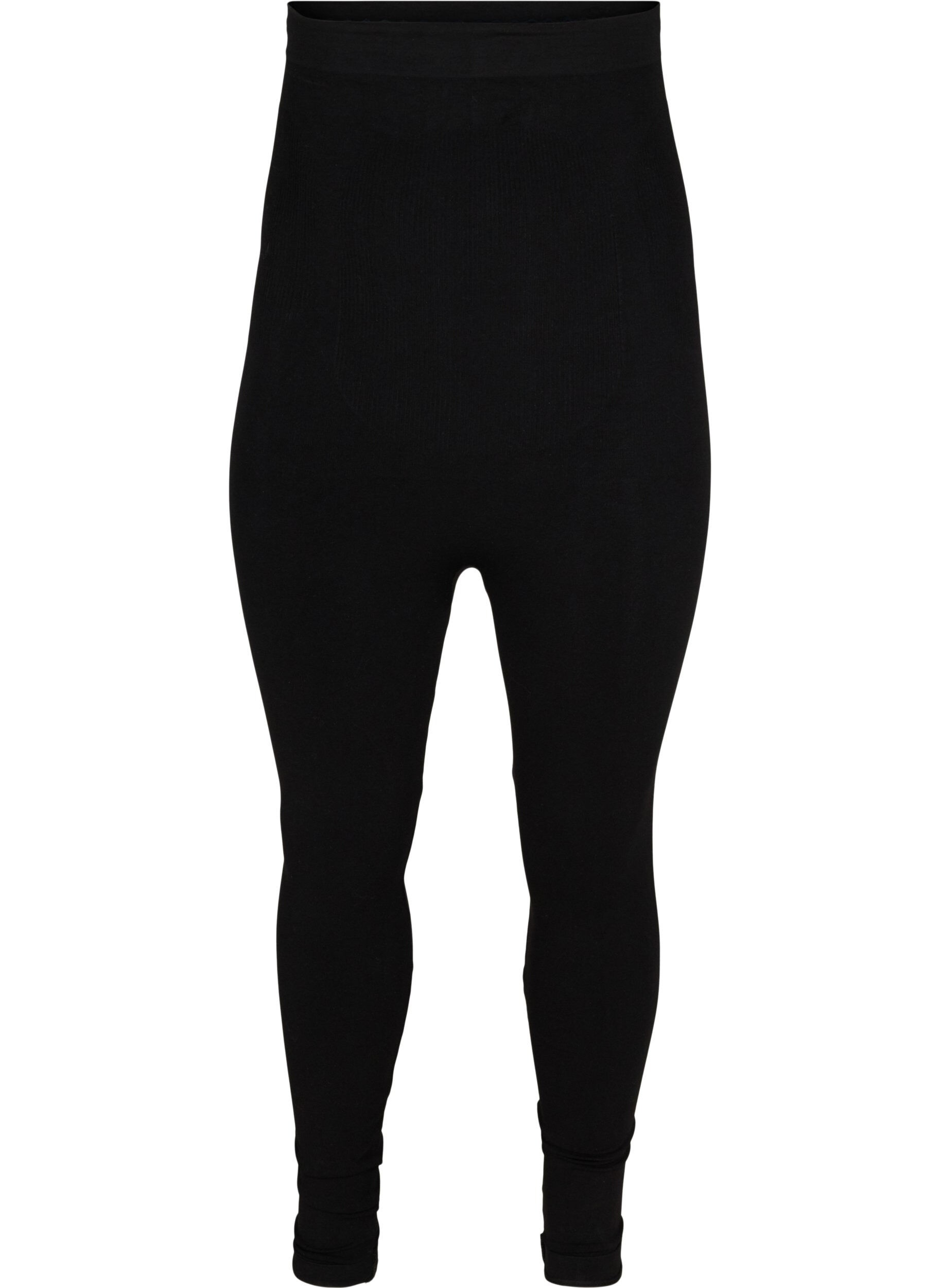 Zizzi Legginsy modelujace z wysokim stanem, Black, Packshot image number 0