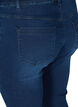 Jegginsy wykonane z mieszanki bawelny, Dark blue denim, Packshot image number 3