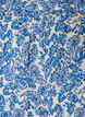 Bawelniana bluzka z kwadratowym dekoltem, Niebieskie, Packshot image number 2