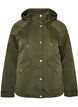Parka z podszewka i odpinana kapturka, Zielony, Packshot image number 0