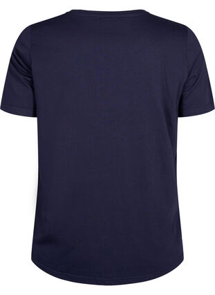 FLASH – koszulka z motywem, Navy Blazer Bloom, Packshot image number 1