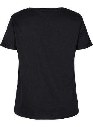 Sportowa koszulka z nadrukiem, Black Gradiant, Packshot image number 1