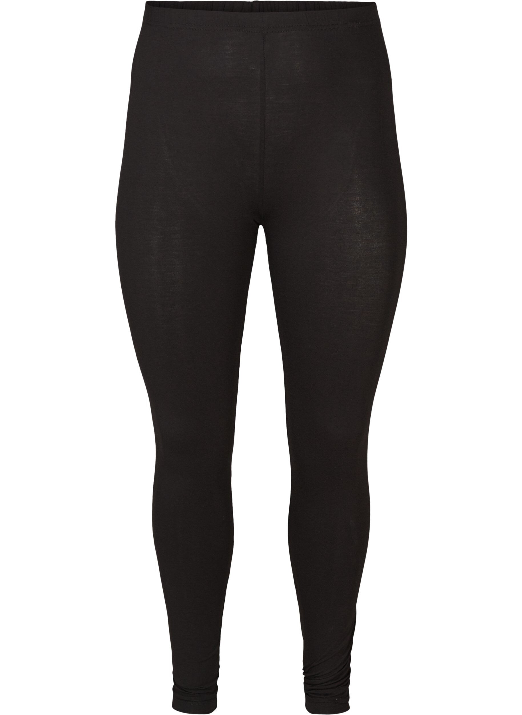 Legginsy z wiskozy w stylu basic