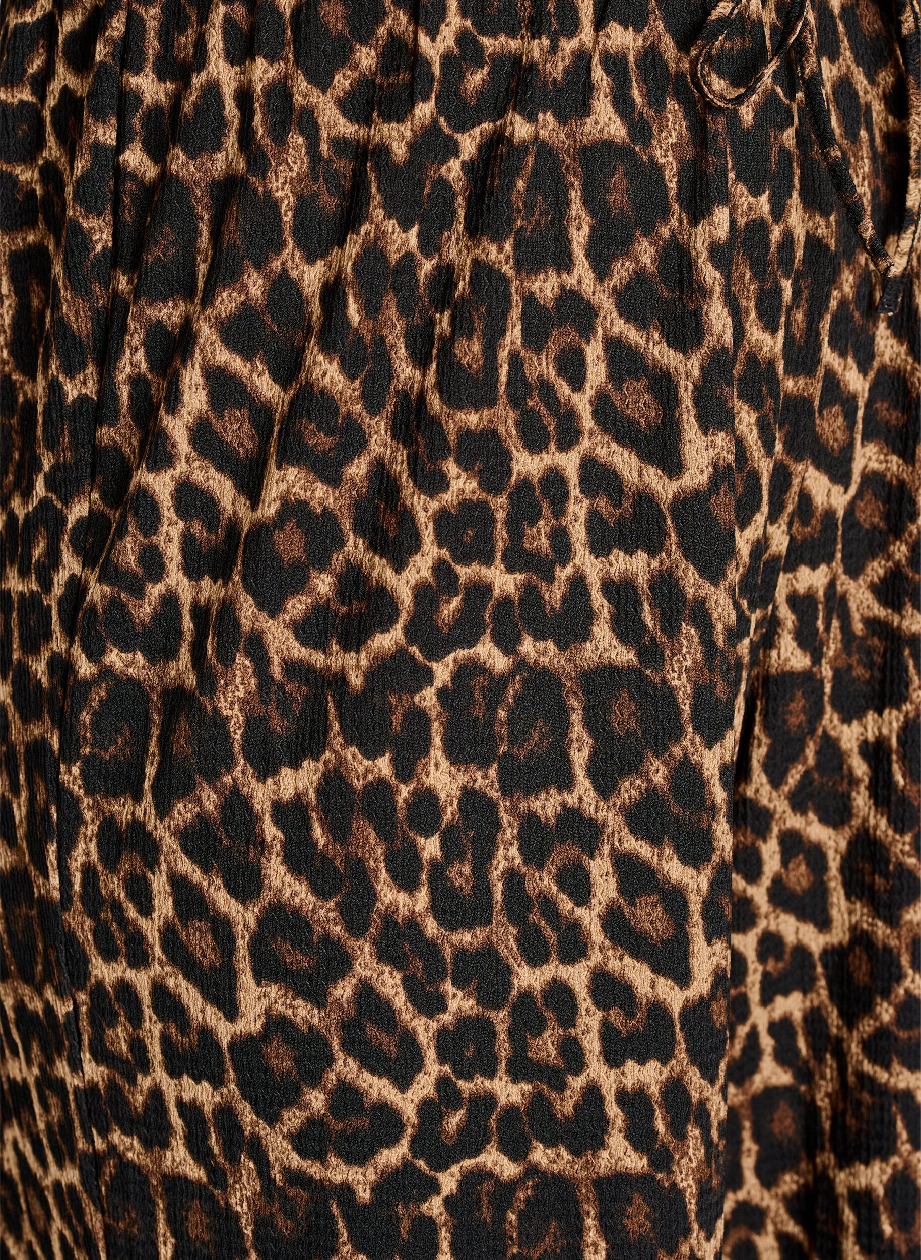 ZizziSpodnie o szerokich nogawkach ze szlachetnej, lekkiej tkaniny, Czarne, Packshot image number 2