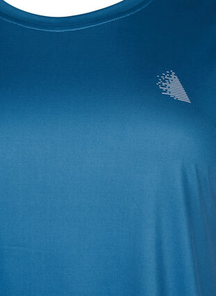 Koszulka treningowa z krótkim rekawem, Blue Wing Teal, Packshot image number 2
