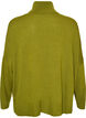 Sweter z kolnierzykiem i luznym krojem, Zielony, Packshot image number 1