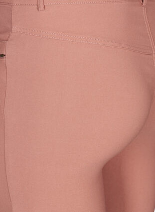 Dopasowane spodnie 3/4 z suwakami, Old Rose, Packshot image number 3