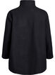 Krótki plaszcz o kroju w ksztalcie litery A, Czarne, Packshot image number 1