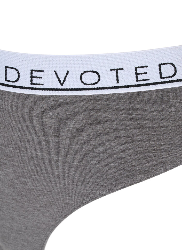 G-stringi ze srednim stanem, Szary, Packshot image number 2