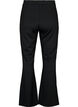 Spodnie typu bootcut z mieszanki wiskozy, Czarne, Packshot image number 1