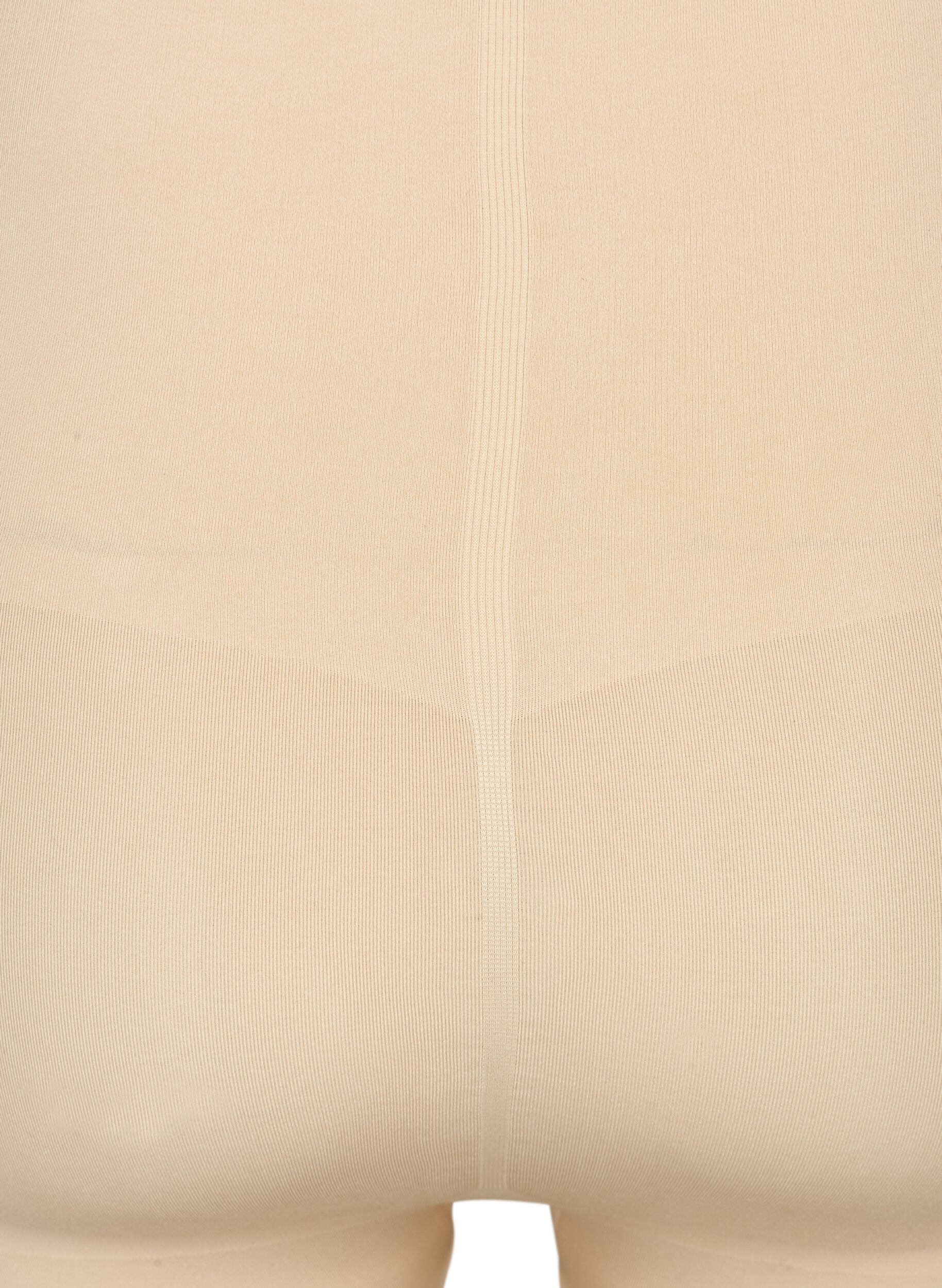 Zizzi Szorty modelujace z wysokim stanem, Beżowy, Packshot image number 3