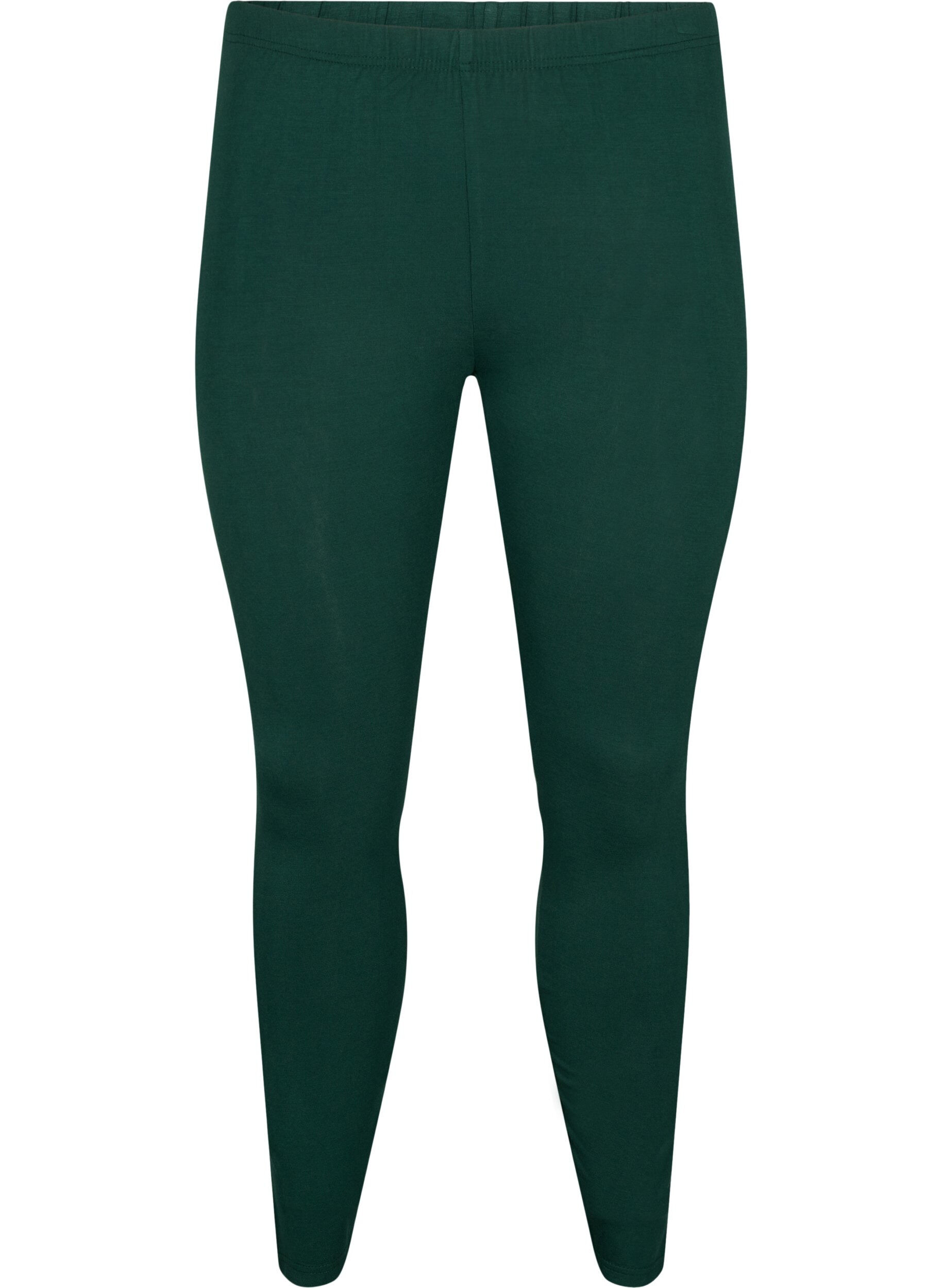 Legginsy z wiskozy w stylu basic