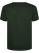 T-shirt z guzikami, Zielony, Packshot image number 1