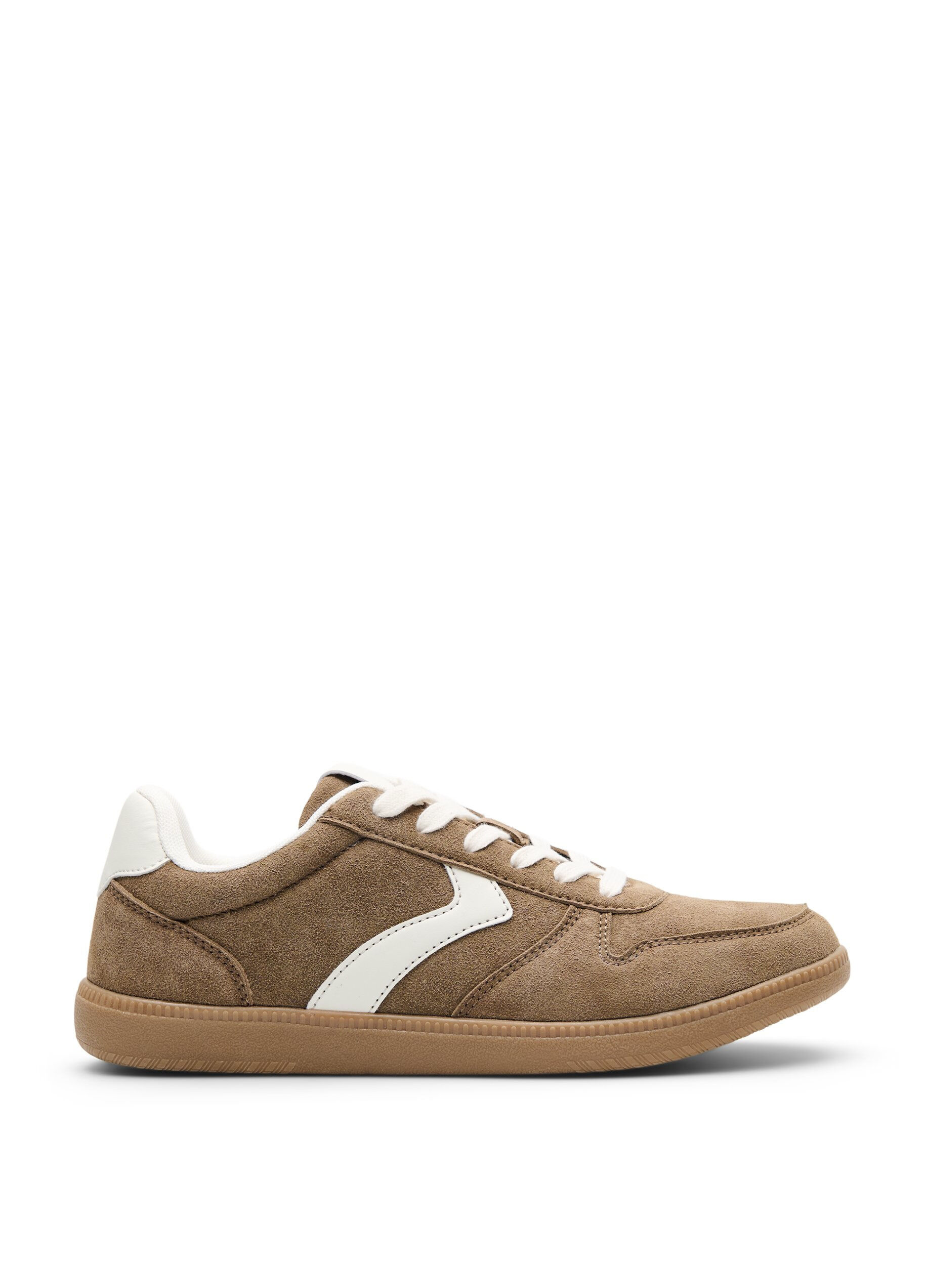 Sneakersy ze sztucznego zamszu