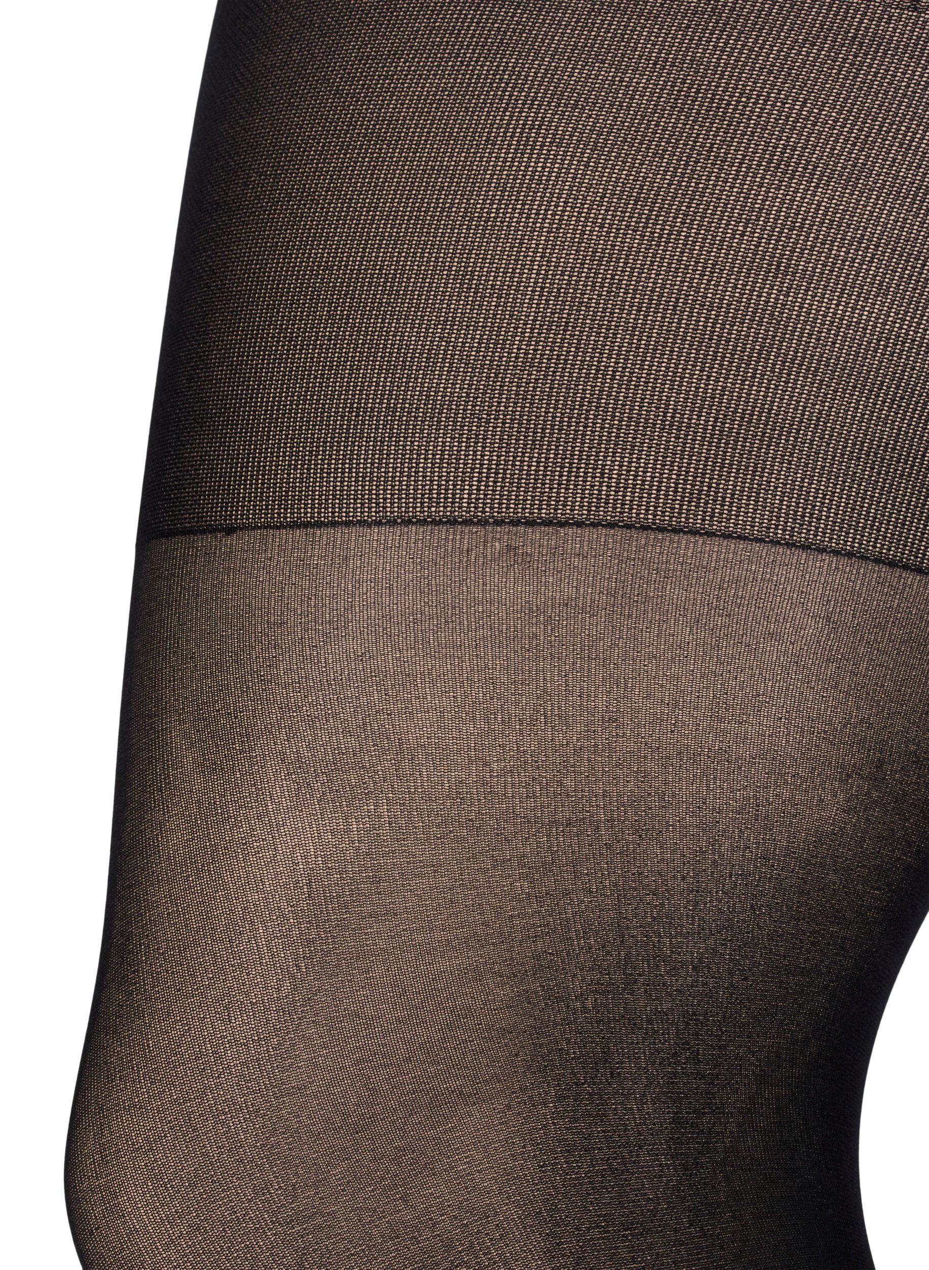 ZizziModelujace sylwetke rajstopy 60 den z&nbsp;efektem push&nbsp;up, Czarne, Packshot image number 1