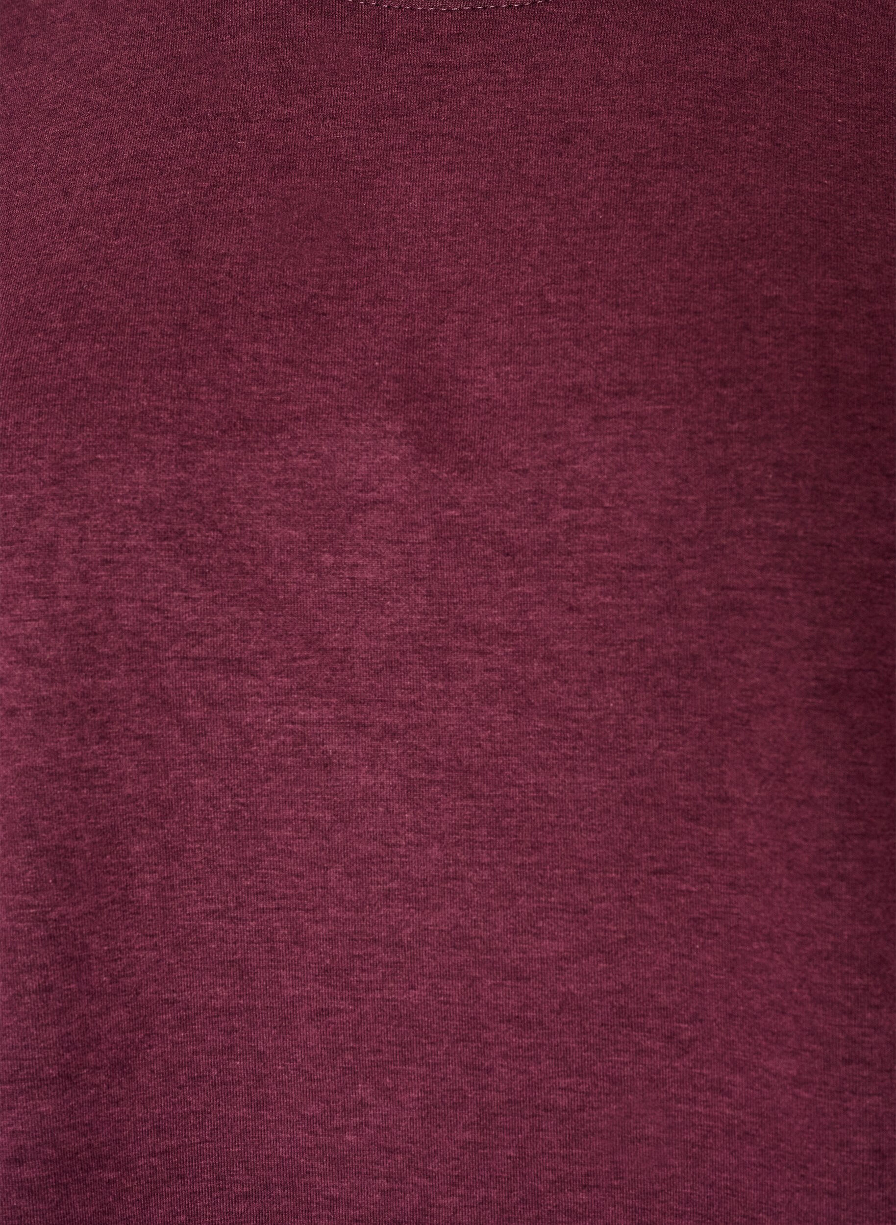 ZizziBluza z okraglym dekoltem, Czerwony, Packshot image number 2