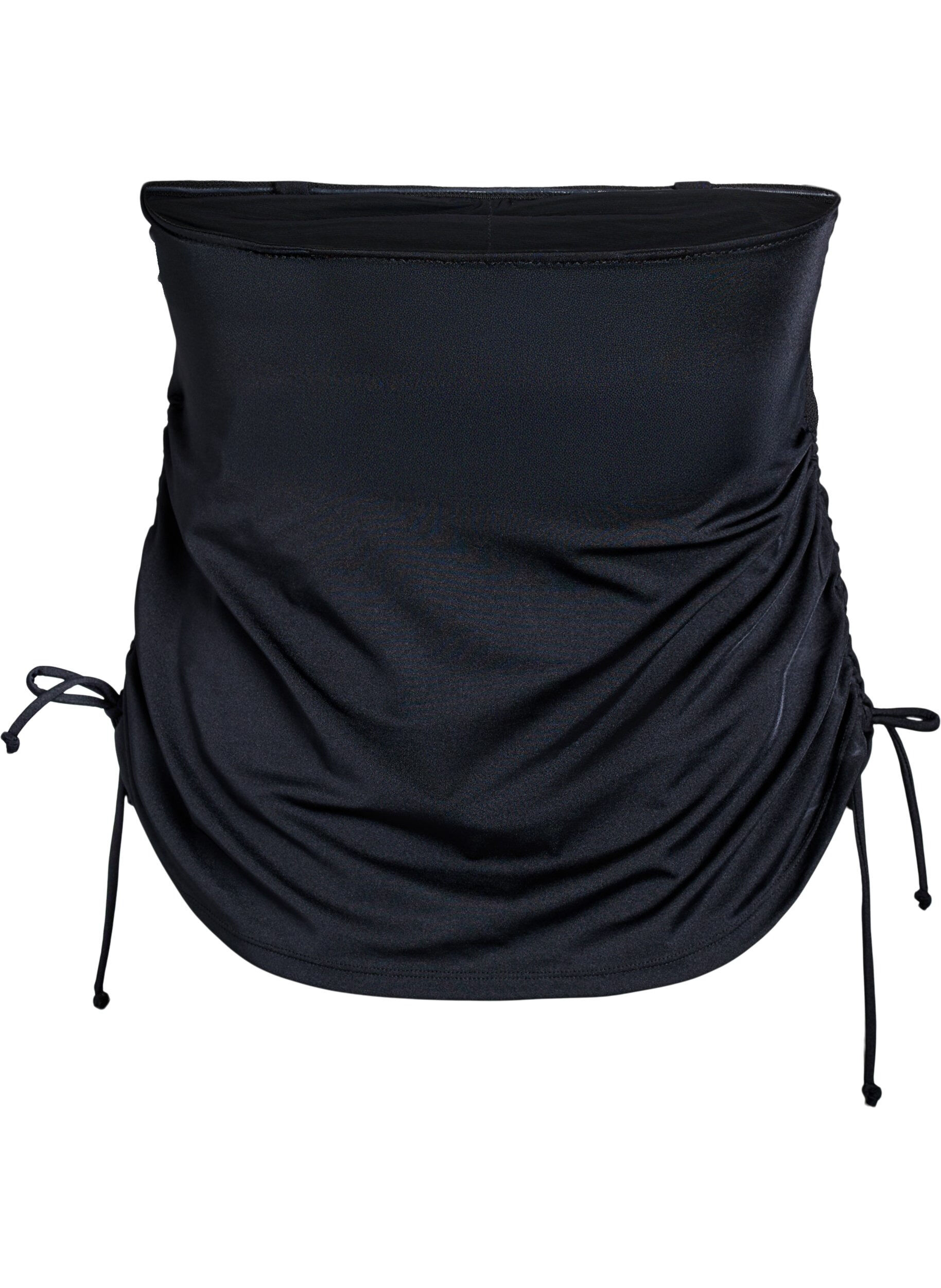 Zizzi Tankini z wyjmowanymi miseczkami i regulowanymi bokami, Czarne, Packshot image number 2