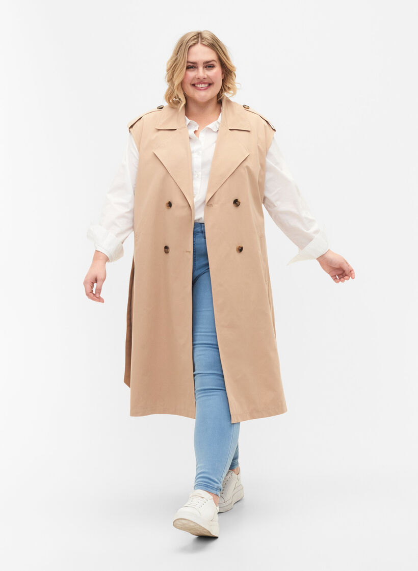 Dluga kamizelka z paskiem, Nomad, Model image number 3