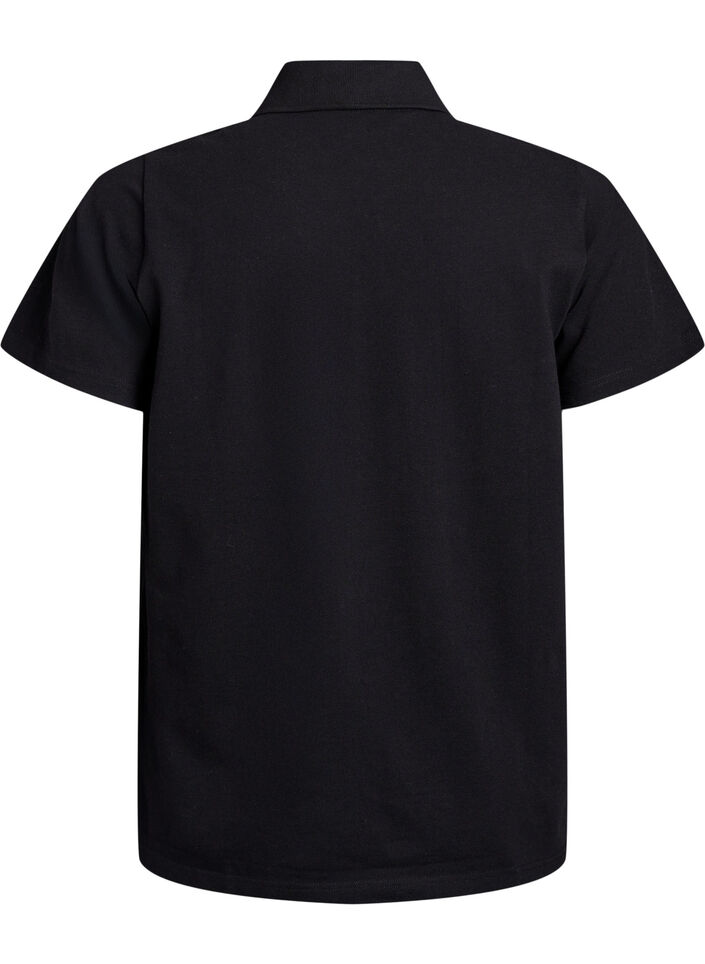 FLASH - Koszulka polo z krótkim rekawem, Czarne, Packshot image number 1