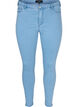 Jeansy Amy nad kostke z suwakiem, Niebieskie, Packshot image number 0