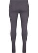 Szare melanzowe legginsy, Dark Grey Melange, Packshot image number 1