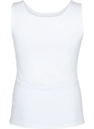 Elastyczny dwustronny top, Bright White, Packshot image number 1