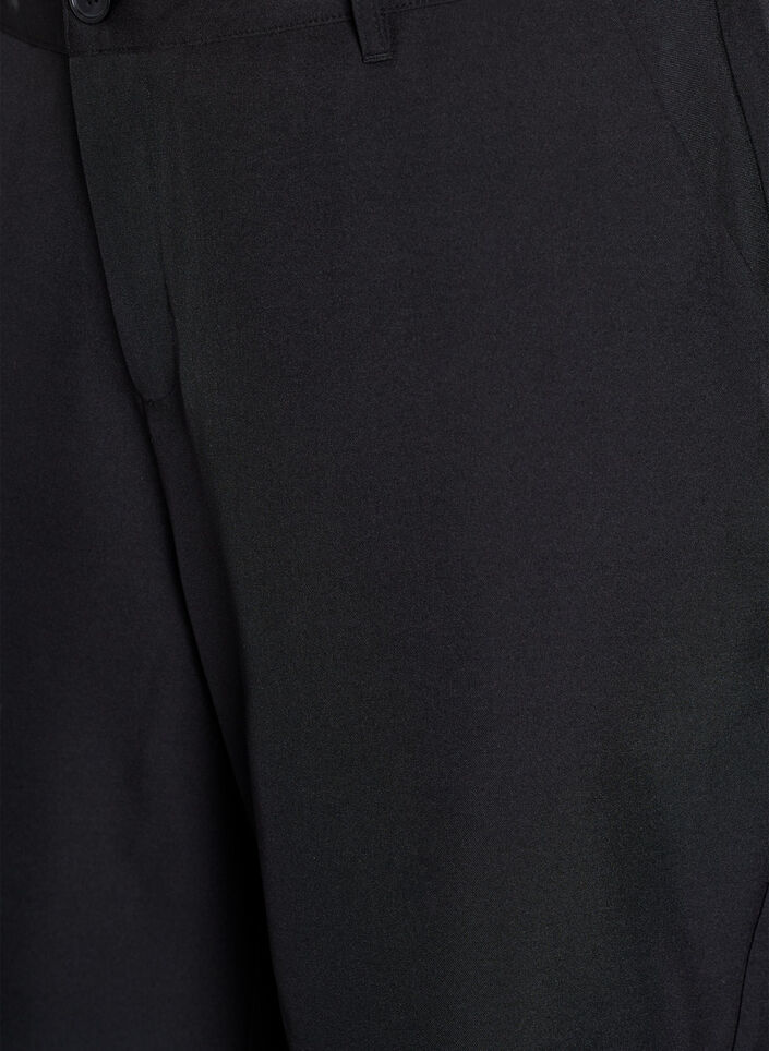 Bermudy z wysokim stanem, Czarne, Packshot image number 2